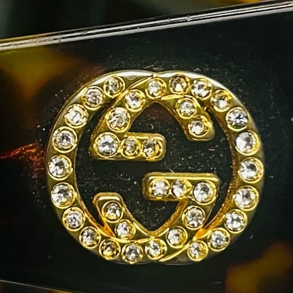 Gucci Tortoise Women Sunglasses Luxury Accessories GG 2526/S - Picture 6 of 11